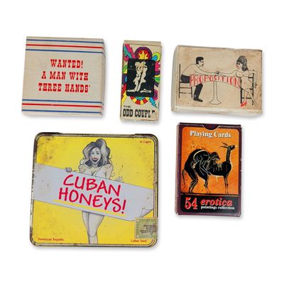 Sale Photo Thumbnail #338: 5pc Erotic Novelties and Tobacciana