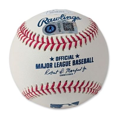 Sale Photo Thumbnail #126: Wander Franco Signed Rawlings Official Major League Baseball