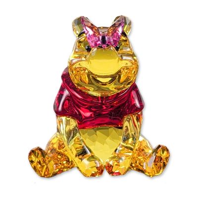 Sale Photo Thumbnail #212: Swarovski Crystal Disney Winnie Pooh with Butterfly Figurine