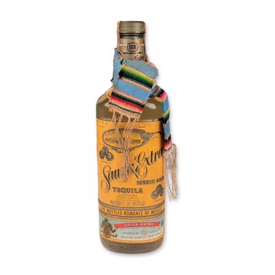 Sale Photo Thumbnail #99: Sauza Extra Medio Seco Tequila Bottle