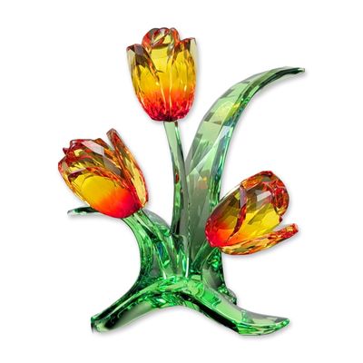 Sale Photo Thumbnail #416: Swarovski Crystal Tulips Figurine
