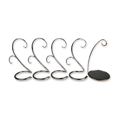 Sale Photo Thumbnail #71: Group of Five Swarovski and Metal Ornament Display Stands