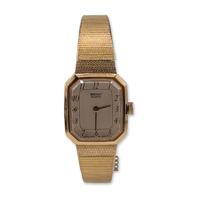 Sale Photo Thumbnail #154: Seiko Ladies Gold Plated Quartz Dress Watch
