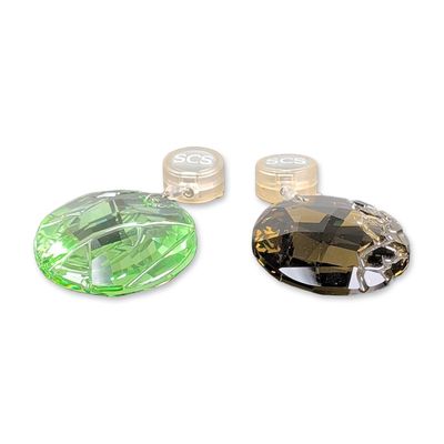Sale Photo Thumbnail #61: Two Swarovski SCS Crystal Window Suncatchers