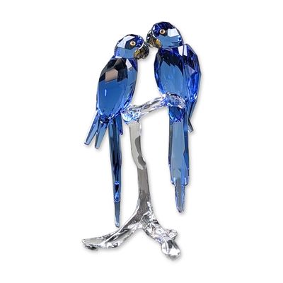 Sale Photo Thumbnail #59: Swarovski SCS Hyacinth Macaws Crystal Figurine