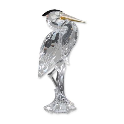 Sale Photo Thumbnail #28: Swarovski Silver Crystal Heron Figurine 221627