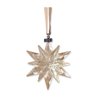 Sale Photo Thumbnail #444: Swarovski 2011 SCS Annual Edition Golden Shadow Star Ornament