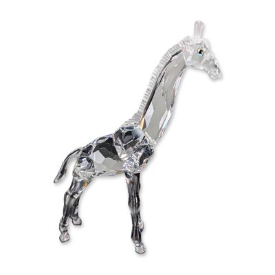 Sale Photo Thumbnail #420: Swarovski Crystal Baby Giraffe Figurine from the African Wildlife collection