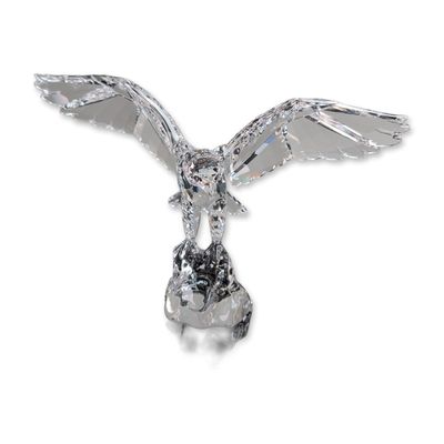 Sale Photo Thumbnail #26: Swarovski Faceted Crystal Eagle Figurine