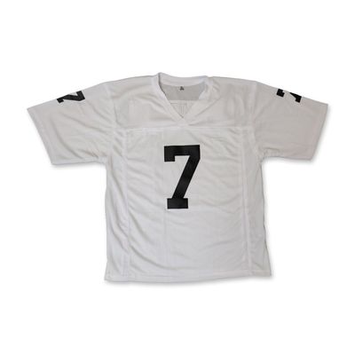 Sale Photo Thumbnail #129: Geno Smith Signed Custom Raiders White Football Jersey
