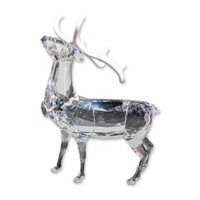 Sale Photo Thumbnail #440: Swarovski Crystal Christmas Stag Figurine