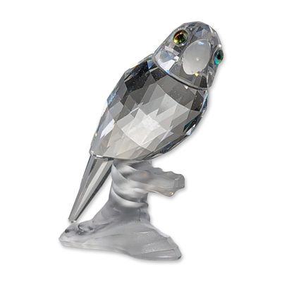 Sale Photo Thumbnail #405: Swarovski Silver Crystal Figurine, Parrot