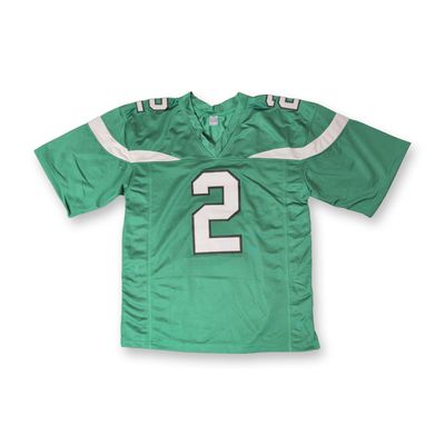 Sale Photo Thumbnail #130: Zach Wilson Signed Custom New York Jets Jersey