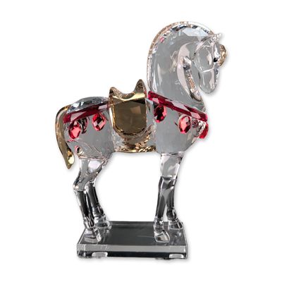 Sale Photo Thumbnail #230: Swarovski Warrior Horse Crystal Figurine