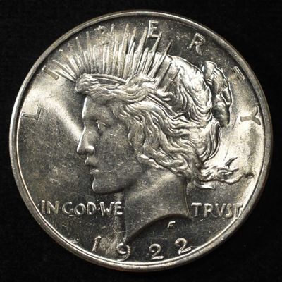 Sale Photo Thumbnail #118: 1922-D PEACE DOLLAR CH BU