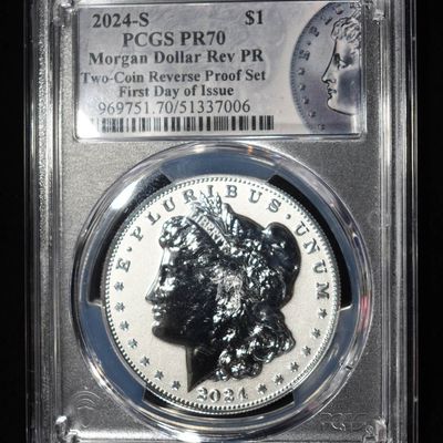 Sale Photo Thumbnail #373: 2024-S MORGAN DOLLAR REV PR PCGS PR70 FDI