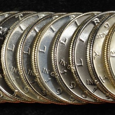 Sale Photo Thumbnail #160: 1966 KENNEDY HALF DOLLARS SMS ROLL