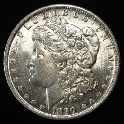 Sale Photo Thumbnail #287: 1890-O MORGAN DOLLAR BU