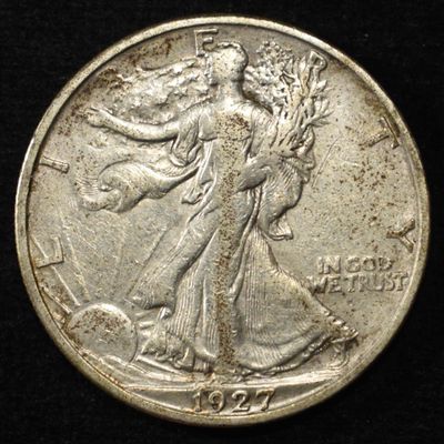 Sale Photo Thumbnail #91: 1927-S WALKING LIBERTY HALF DOLLAR XF/AU