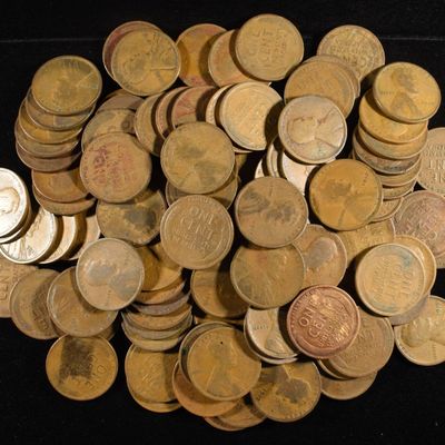 Sale Photo Thumbnail #327: (108) WHEAT CENTS FROM THE TEENS