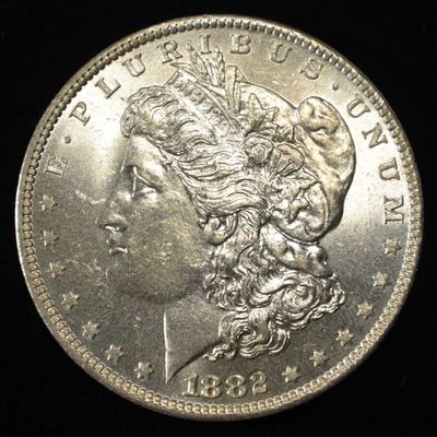 Sale Photo Thumbnail #274: 1882-O MORGAN DOLLAR GEM BU