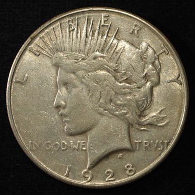 Sale Photo Thumbnail #133: 1928-S PEACE DOLLAR XF