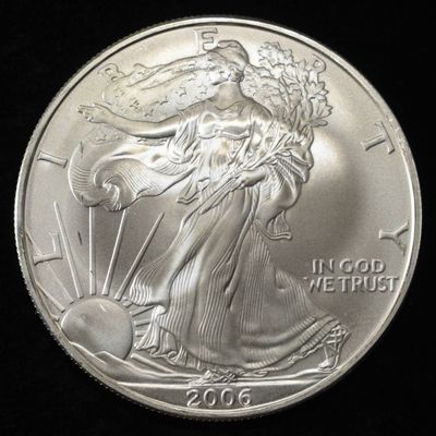 Sale Photo Thumbnail #138: 2006 AMERICAN SILVER EAGLE