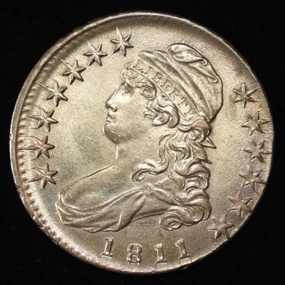 Sale Photo Thumbnail #251: 1811 CAPPED BUST HALF DOLLAR VERY CH UNC SHARP