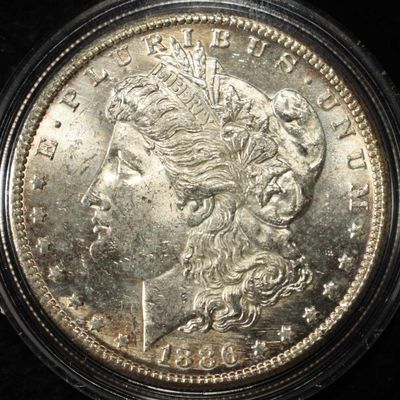 Sale Photo Thumbnail #105: 1886-S MORGAN DOLLAR CH BU