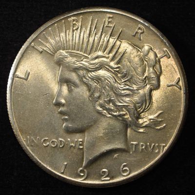 Sale Photo Thumbnail #127: 1926 PEACE DOLLAR BU