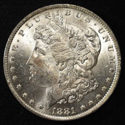 Sale Photo Thumbnail #101: 1881-O MORGAN DOLLAR BU
