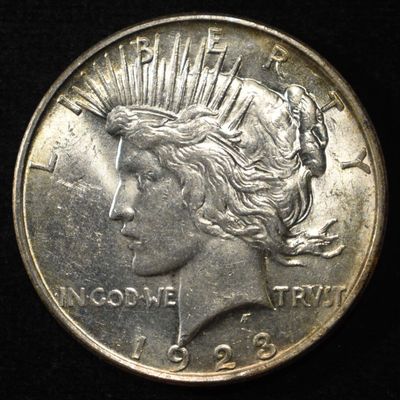 Sale Photo Thumbnail #122: 1923-D PEACE DOLLAR BU