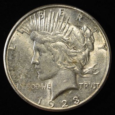 Sale Photo Thumbnail #379: 1923-S PEACE DOLLAR AU/BU