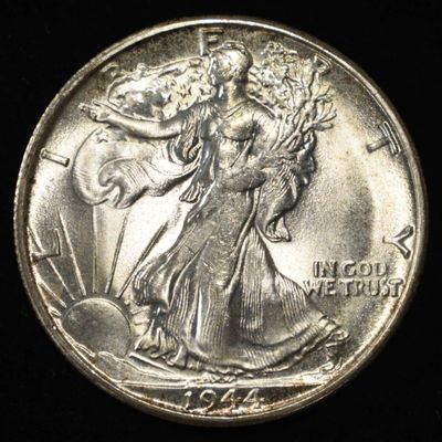 Sale Photo Thumbnail #366: 1944-S WALKING LIBERTY HALF DOLLAR CH BU