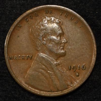Sale Photo Thumbnail #64: 1916-S LINCOLN CENT AU