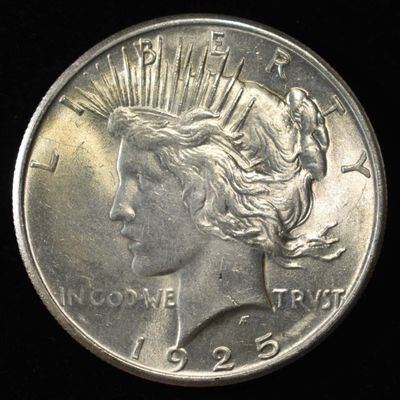 Sale Photo Thumbnail #381: 1925 PEACE DOLLAR BU