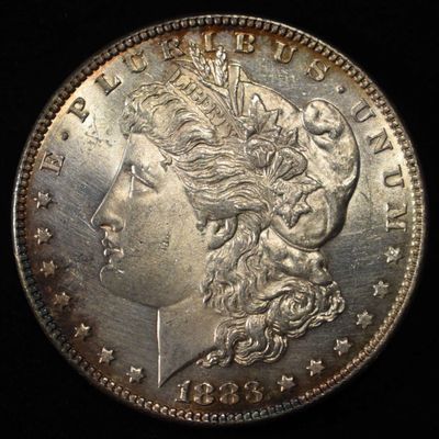 Sale Photo Thumbnail #276: 1883 MORGAN DOLLAR CH BU PL