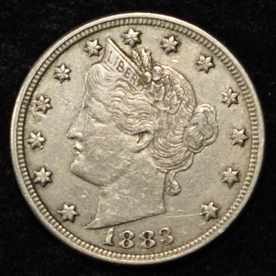 Sale Photo Thumbnail #76: 1883 'V' NICKEL