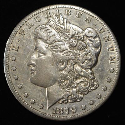Sale Photo Thumbnail #269: 1879-CC MORGAN DOLLAR AU