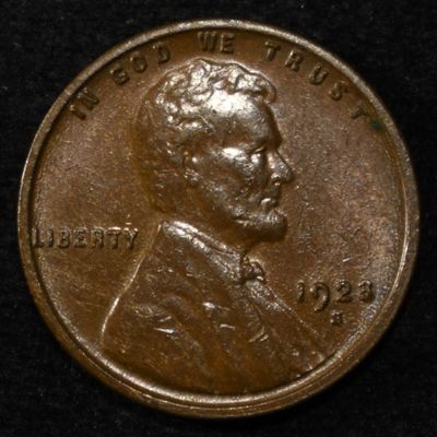 Sale Photo Thumbnail #68: 1923-S LINCOLN CENT BU BROWN