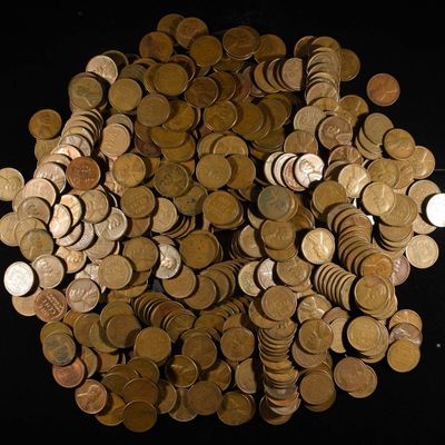 Sale Photo Thumbnail #143: (500) WHEAT CENTS: MIXED DATES