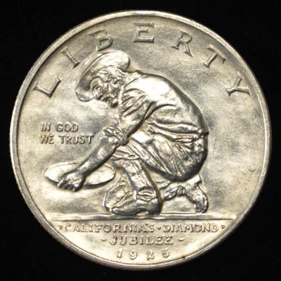 Sale Photo Thumbnail #319: 1925-S 50C COMMEM CALIF. JUBILEE GEM BU