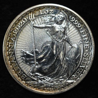 Sale Photo Thumbnail #402: BRITANNIA 1 OZ .999 SILVER ROUND
