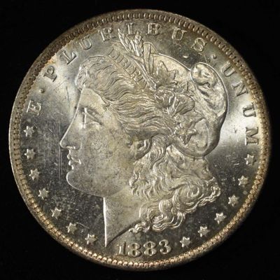 Sale Photo Thumbnail #277: 1883-O MORGAN DOLLAR PL CH BU