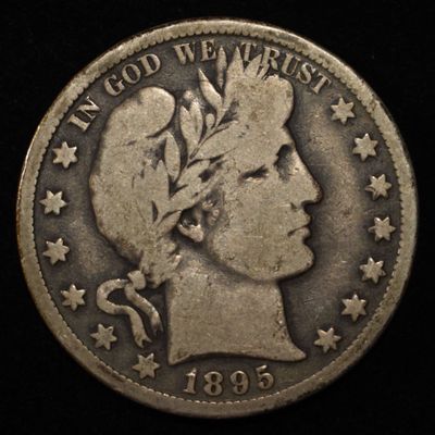 Sale Photo Thumbnail #358: 1895-O BARBER HALF DOLLAR G/VG