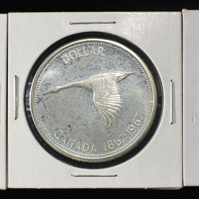 Sale Photo Thumbnail #342: 25C, 50C & $1 CANADA