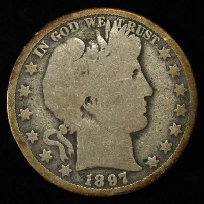 Sale Photo Thumbnail #256: 1897-O BARBER HALF DOLLAR GOOD