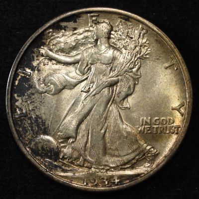 Sale Photo Thumbnail #93: 1934-D WALKING LIBERTY HALF DOLLAR BU