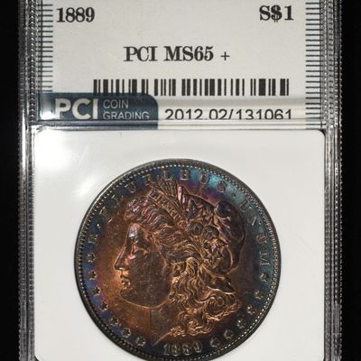 Sale Photo Thumbnail #285: 1889 MORGAN DOLLAR PCI GEM BU