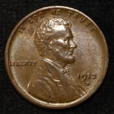 Sale Photo Thumbnail #57: 1912-D LINCOLN CENT AU/BU